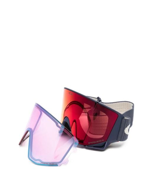 Oakley Red Flow Scape Ski Goggles