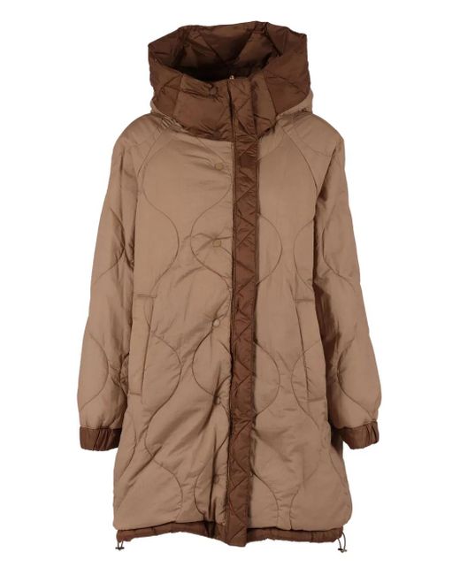 Weekend by Maxmara Brown Long Down Floor
