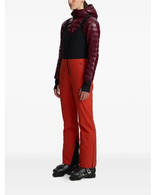 Aztech Mountain Red Zip-Top Ski Jumpsuit