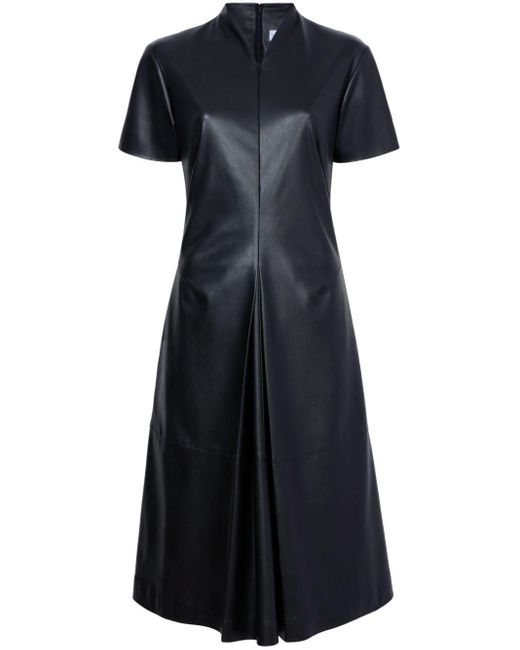 Proenza Schouler Black Esther Faux-leather Dress