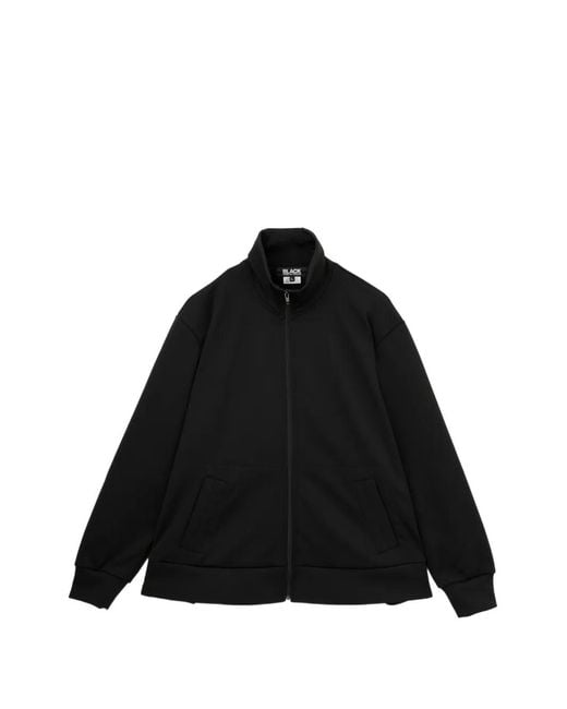 COMME DES GARÇON BLACK Black Ester Zip-Up Tract Jacket