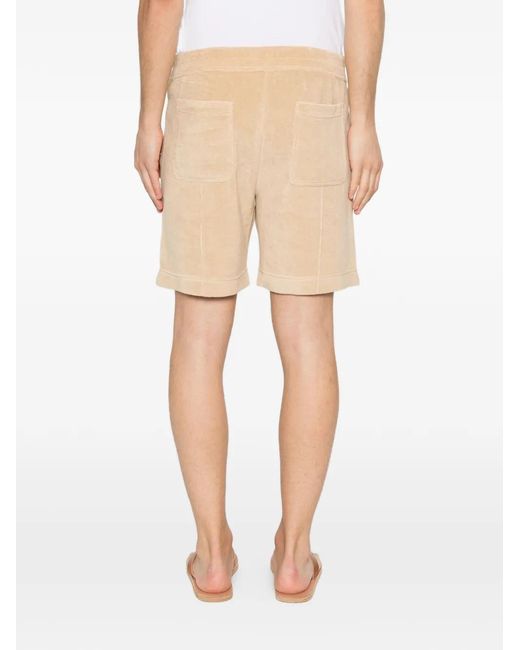 Aurélien Natural Drawstring Shorts for men