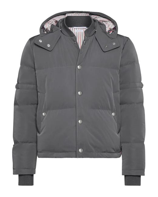 Thom Browne メンズ グレー ボンバージャケットの通販はau PAY