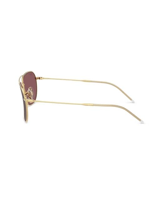 Ray-Ban Metallic Caravan Reverse Sunglasses