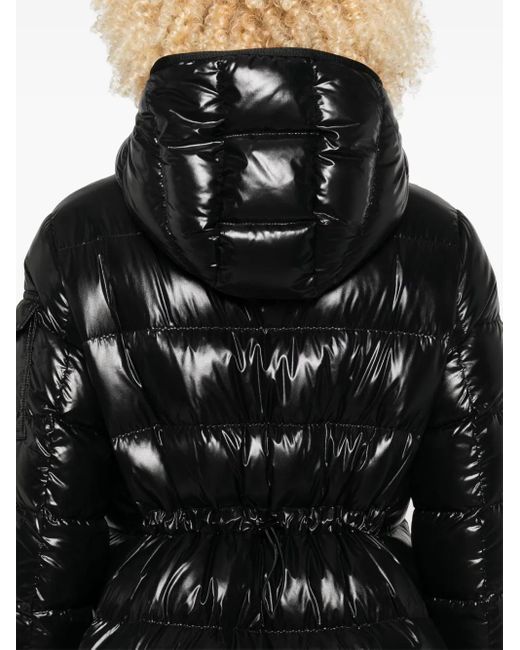 Moncler Black Long Down Jacket
