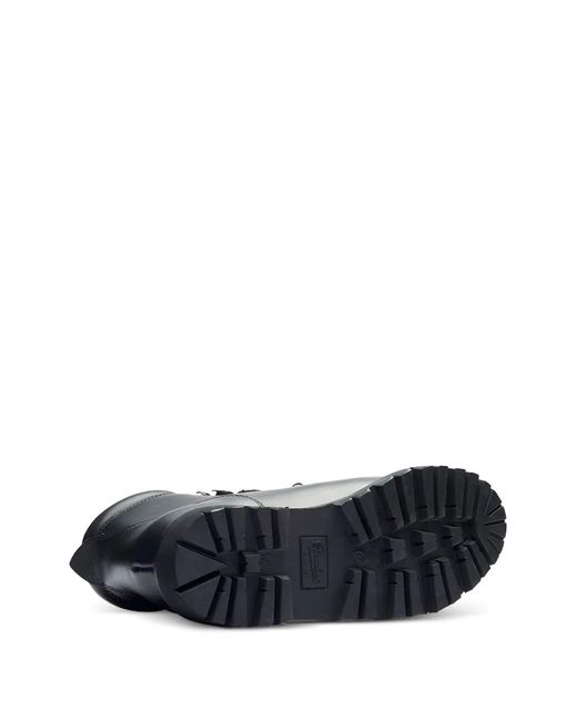Paraboot Black Lace-Up Leather Boots
