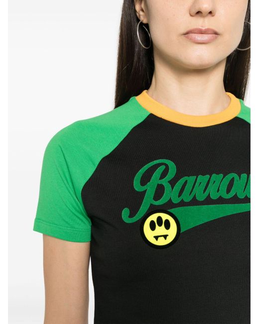 T-shirt con stampa di Barrow in Green