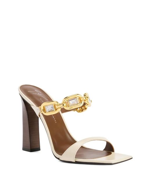 Giuseppe Zanotti White Insomnya Sandals