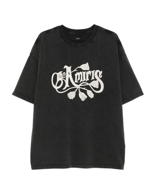 Amiri Black T-Shirts & Vests for men