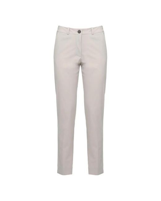 Rrd Gray Belt-Loop Button-Fastening Trousers
