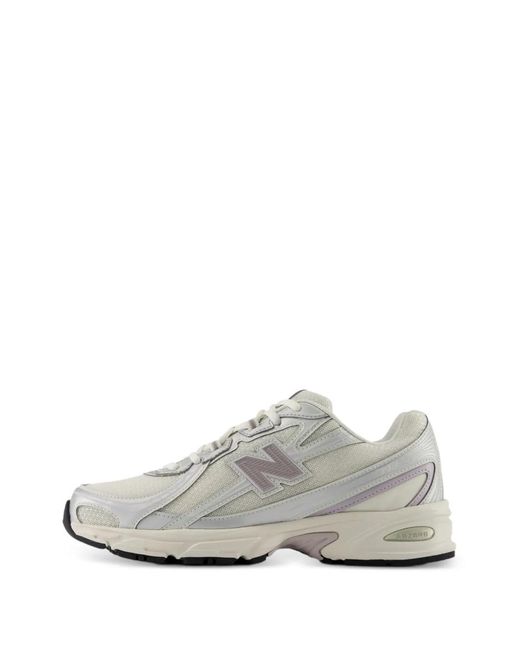 New Balance White Baskets 740