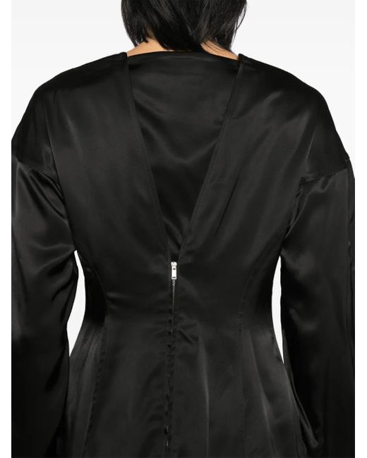 Top Con Inserti di Jil Sander in Black