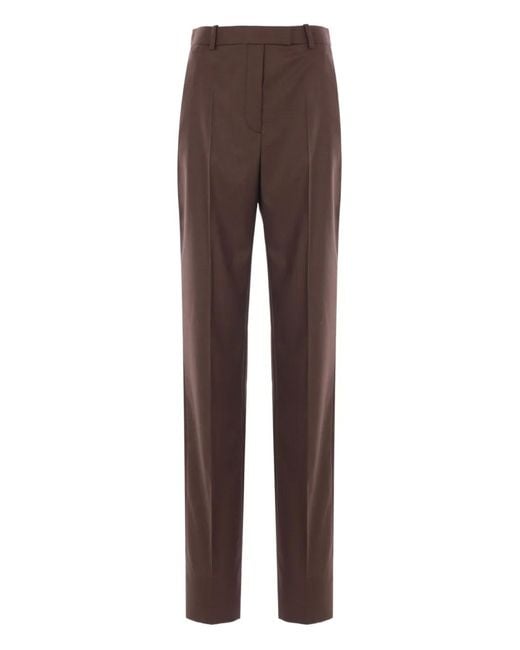 Loro Piana Brown Wool Trousers