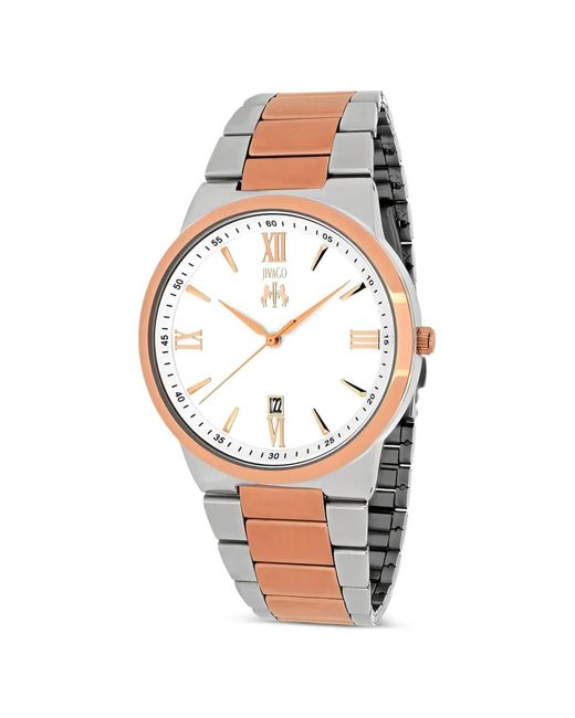 Jivago White Clarity 41Mm Watch for men