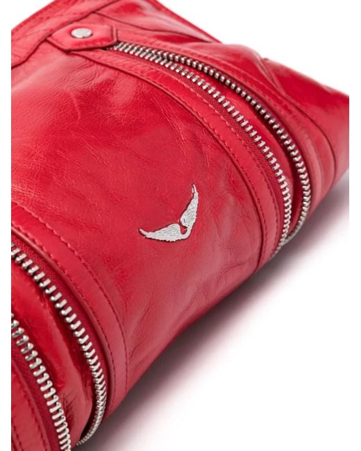Zadig & Voltaire Red Sunny Moody Cross Body Bag
