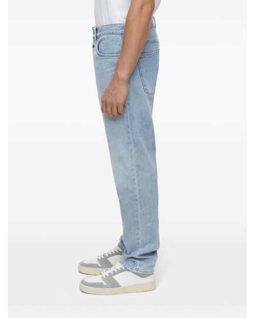 Closed Blue Cooper True Low-rise Straight-leg Jeans for men