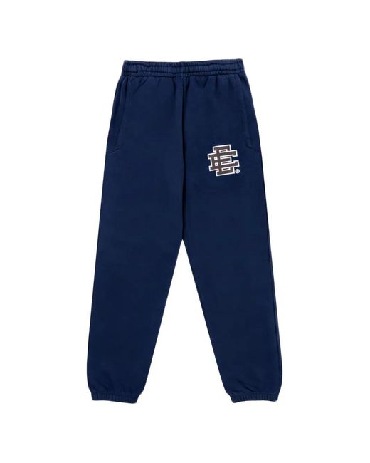 Eric Emanuel Blue Ee Logo-Print Track Pants for men