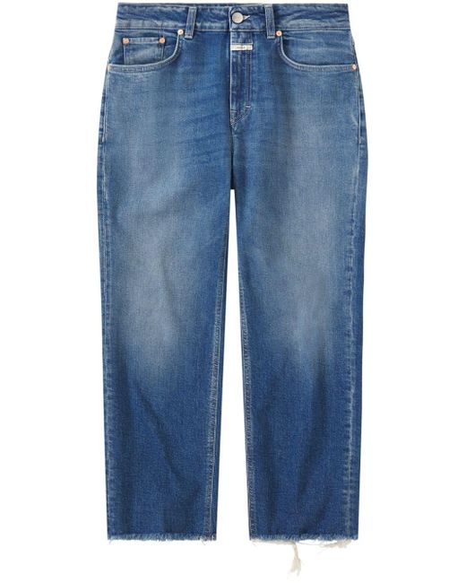 Jeans crop Milo a vita media di Closed in Blue