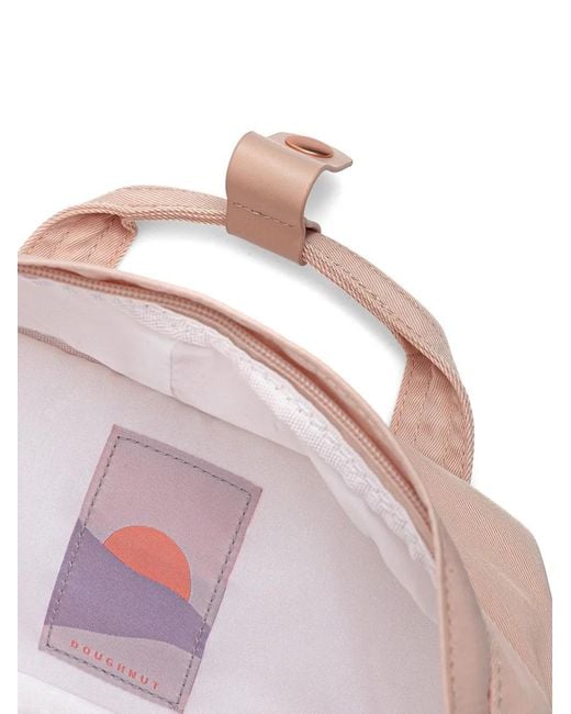 Doughnut Pink Mini Macaroon Sky X Ribbon Gradient-Effect Bow-Detail Backpack