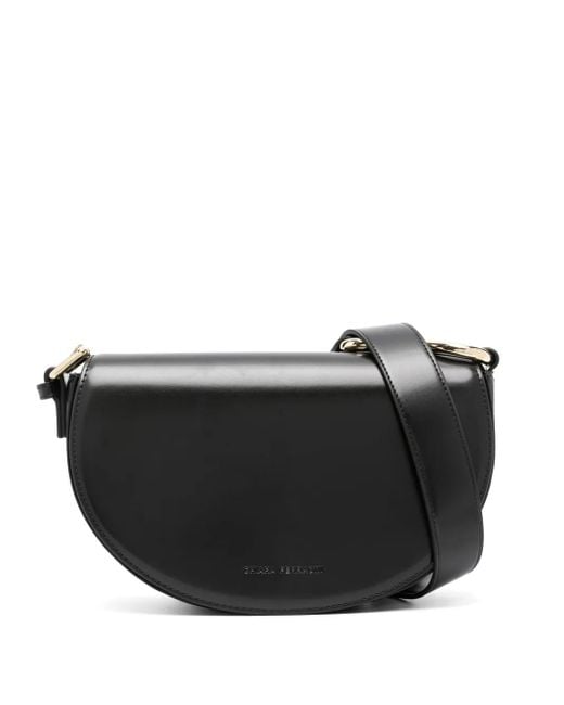 Chiara Ferragni Black Faux-Leather Shoulder Bag