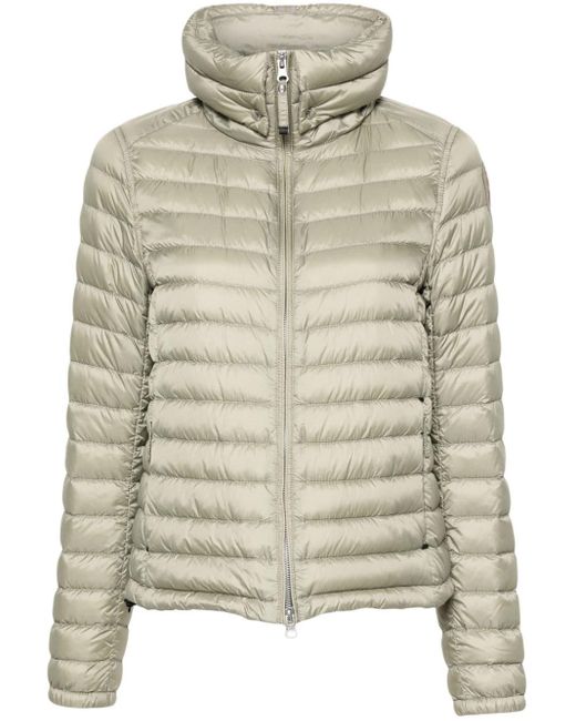 Parajumpers Gray Ayame Down Puffer Jacket