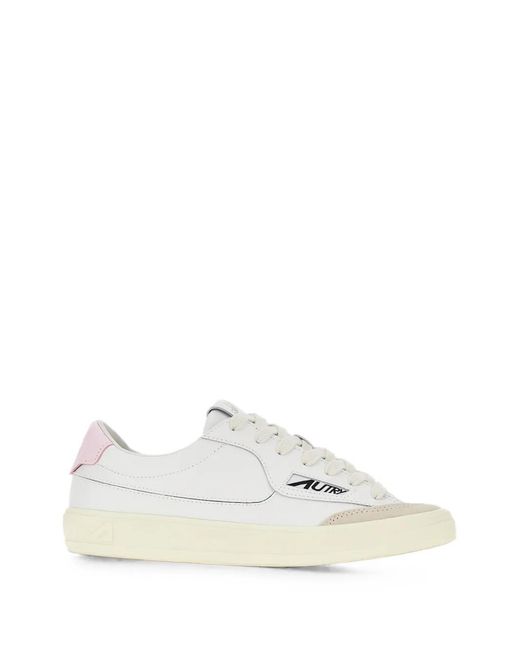 Sneakers Windscape Low Con Inserti di Autry in White