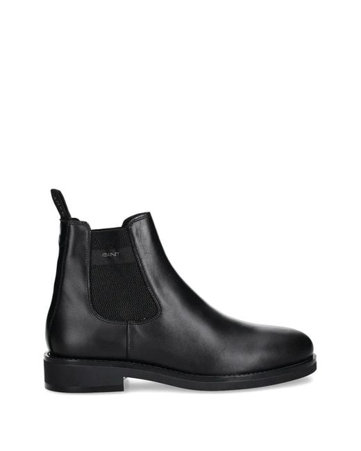 Gant Black Prepdale Elasticated Boots for men