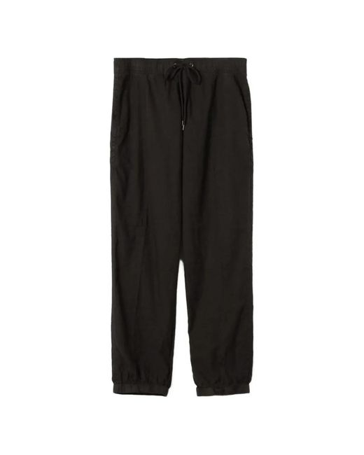 James Perse Black Pantalon De Jogging À Lien De Resserrage for men