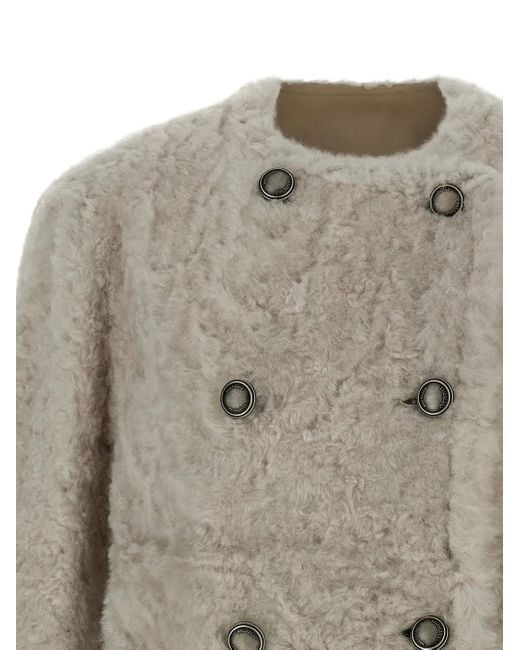 Bomber di Brunello Cucinelli in Gray