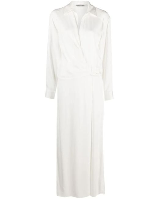 Christopher Esber ドレープ シャツドレス White