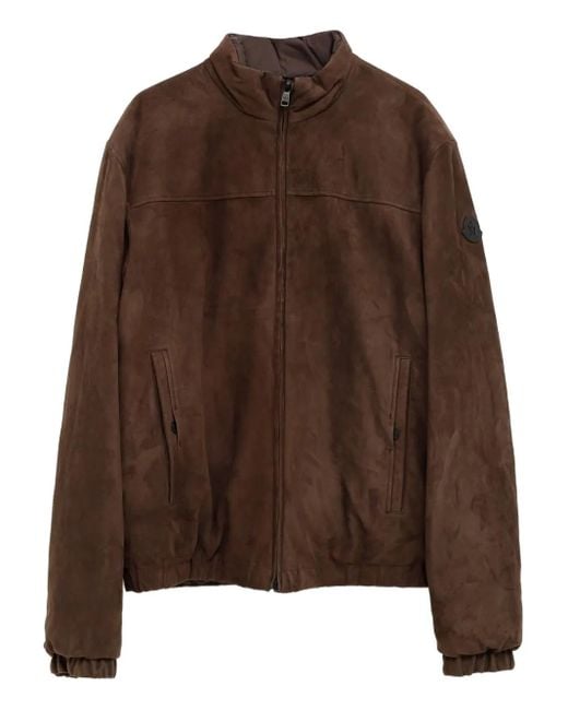 Moncler Jacke aus Wildleder in Brown für Herren