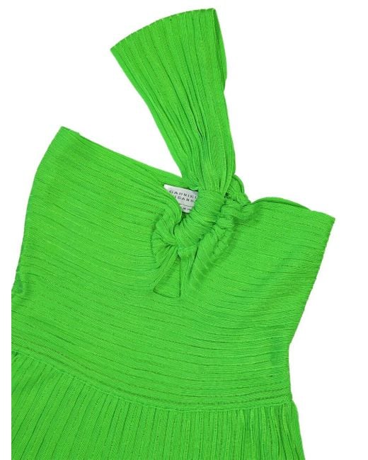 Robe Longue Plissée À Une Épaule Gabriela Hearst en coloris Green