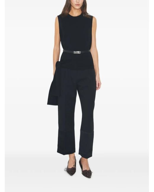 Tory Burch Black Wrap Top
