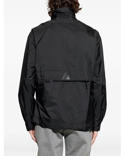 Moncler Black Brive Zip-Fastening Jacket for men