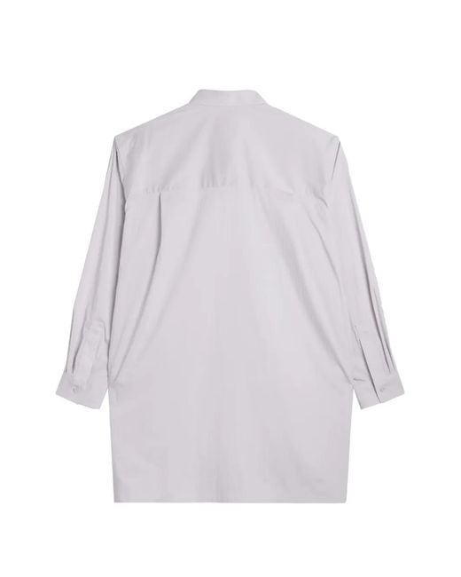 Y-3 White Patch-Pocket Shirt for men
