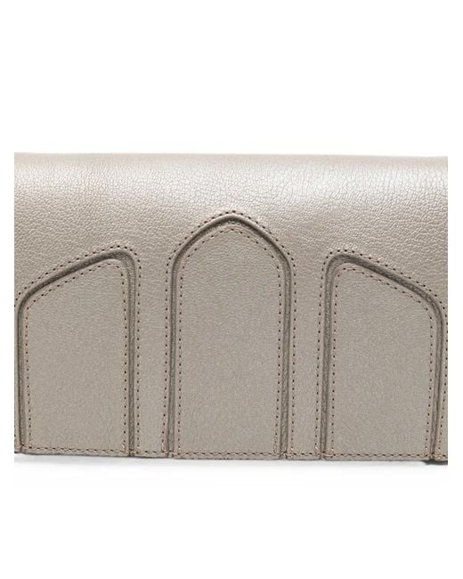 Delage White Sac À Bandoulière En Cuir