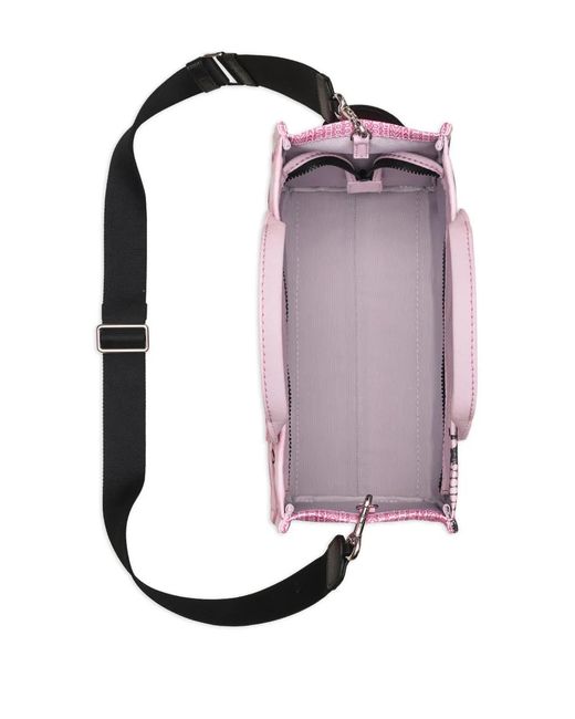 Marc Jacobs Purple Medium Tote Print Bag