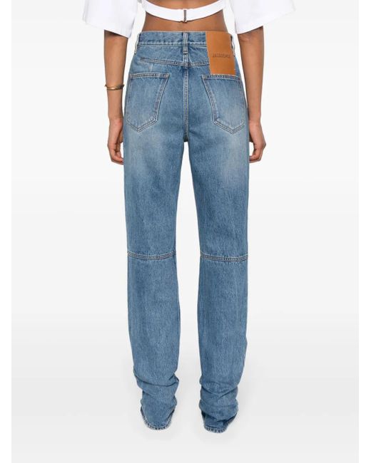 Jacquemus Blue Le De-Nimes Droit Jeans