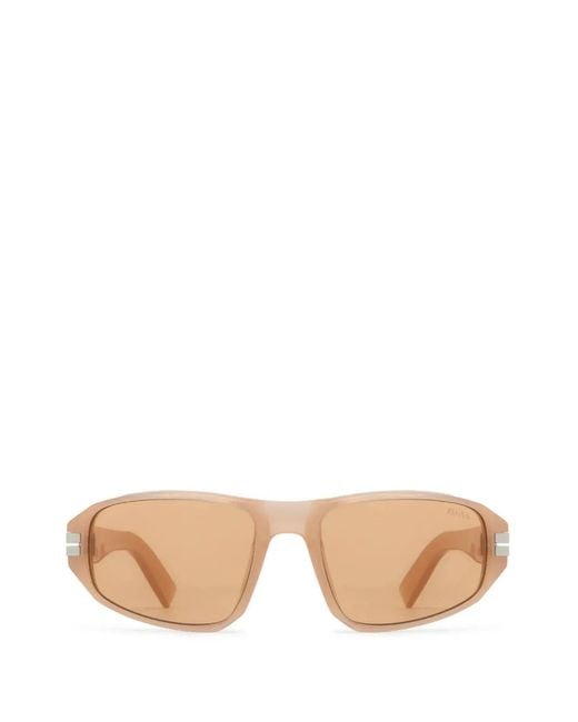 Zegna Natural Oval-Frame Sunglasses for men