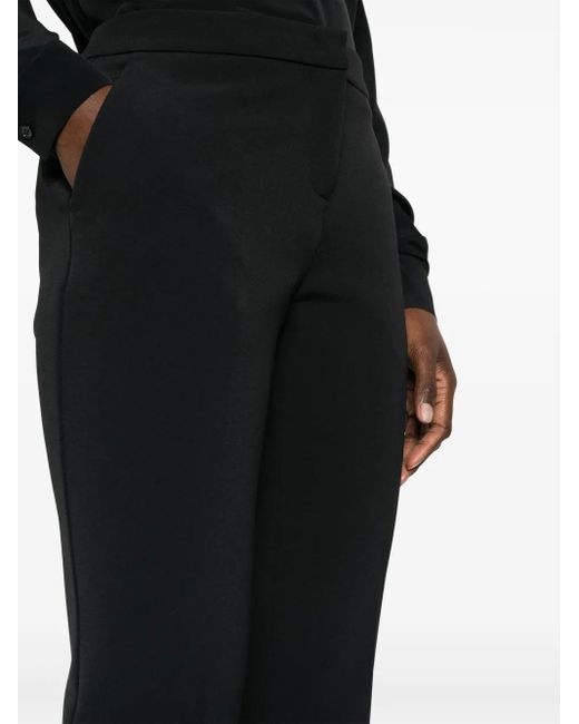 Pinko Black Mid-rise Trousers