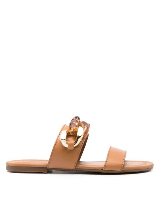 See by deals chloe leather sandals