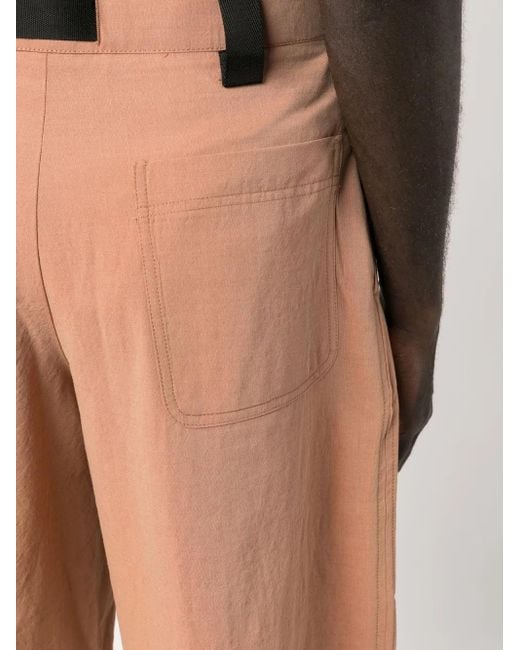 Jacquemus Brown 'le Short Meio' Belted Shorts for men