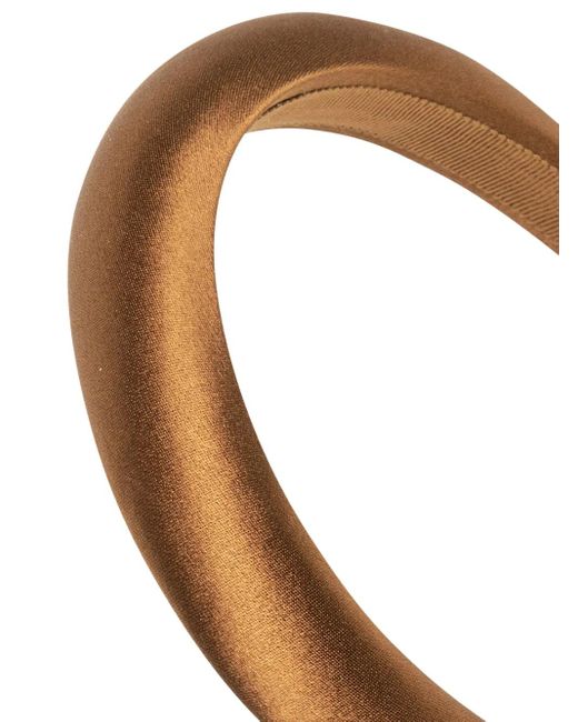 Jennifer Behr White Tori Silk Headband