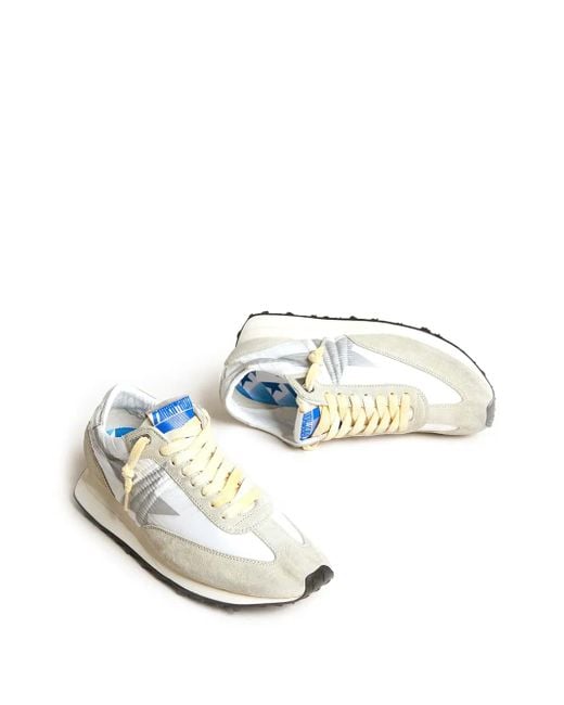 Golden Goose Deluxe Brand White Low-Profile Sneakers With Distinctive Accents for men
