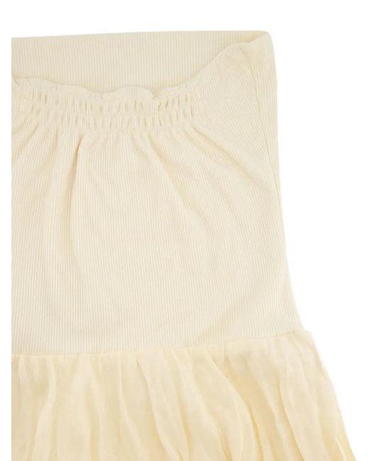 Gonna Lunga Plissettata di Johanna Ortiz in Natural