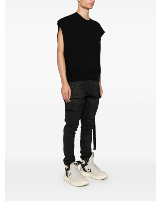 Rick Owens Black Sl Jumbo Tatlin Sweatshirt for men