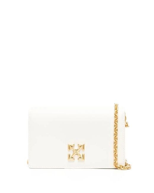 Off-White c/o Virgil Abloh White Jitney 0.5 Shoulder Bag