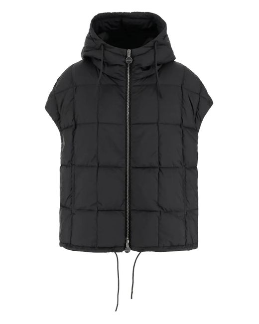 Ienki Ienki Black Cozy Arco Hooded Quilted Vest