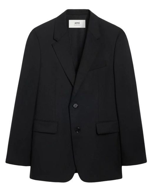Blazer Con Botones AMI de hombre de color Black