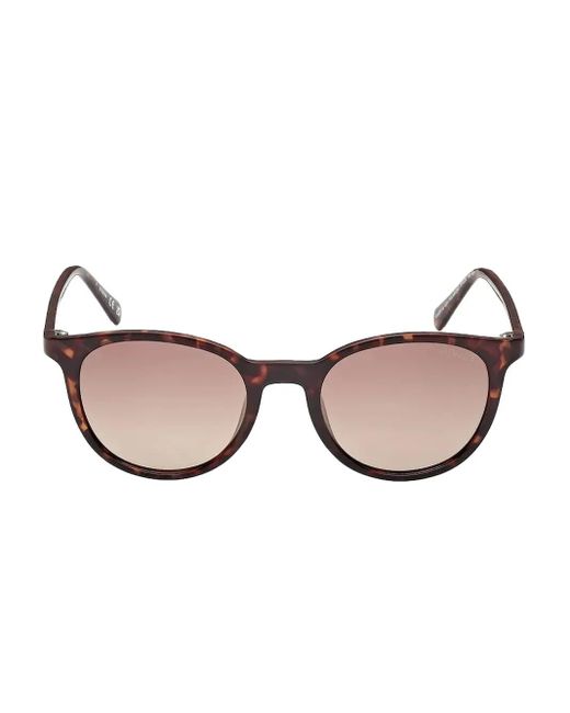 Gafas de sol con montura redonda con efecto de carey GUESS EYEWEAR de hombre de color Pink
